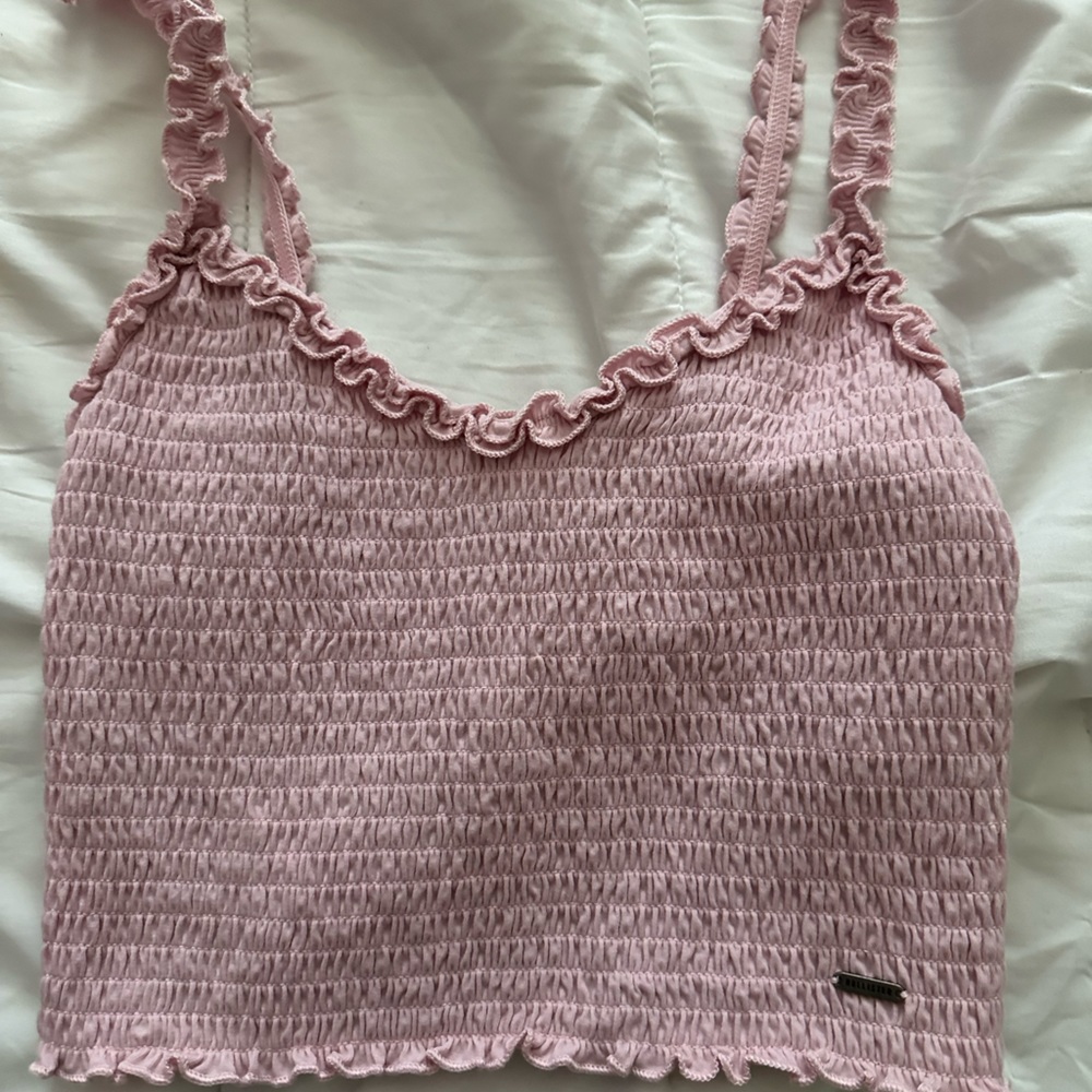 hollister ribbed top